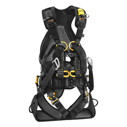 Petzl Volt LT w/Seat Full Body Harness w/Seat, No Ventral Attachment, ANSI, 0, C72SFA 0U