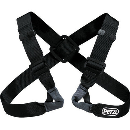 Petzl Voltige Chest Harness, Black, C60
