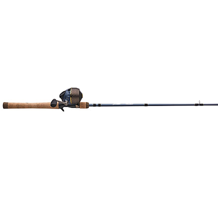 Pflueger President Spincast Combo 6'6", Medium, Fast 8-14lb Cork, 2 pc., PRESSC-661M2