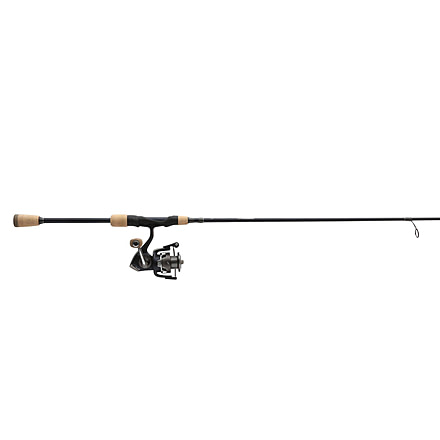 Pflueger President XT Spinning Rod and Reel Combo, 6ft 6in, Medium, Light, Fast, 2 pieces, 6.2:1, 10, Ambidextrous, PFLPXT66ML2/30