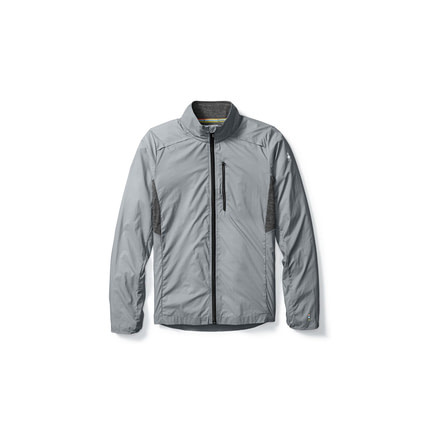 Smartwool PhD Ultra Light Sport Jacket - Men's, Light Gray, Small, SW016068039-S