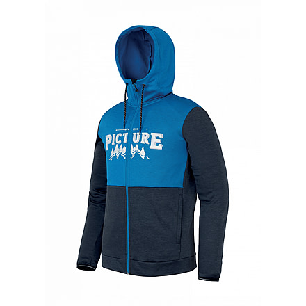 Picture Baxter Zip Tech Hoodie - Mens, Blue, 2XS, SMT018-C-XXS