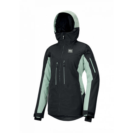 Picture Exa Jkt - Womens, Black Almond Green, Large, WVT148-E-L
