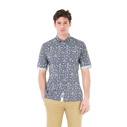 Picture Mc Manatee Short Sleeve Shirt - Mens, Art Nouveau, Small, MTS612-A-S