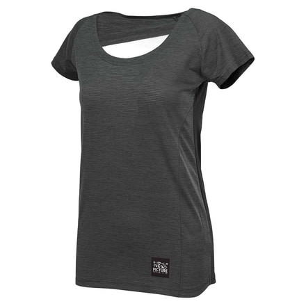Picture Milli Tech Short Sleeve Tee - Womens, Black, Small, WTS282-B-S