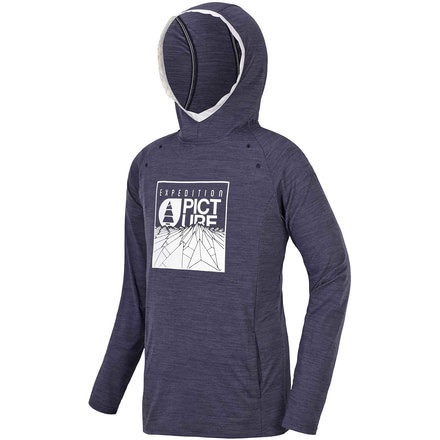 Picture Ulysse Tech Hoodie - Mens, Dark Blue, Medium, MSW210-B-M