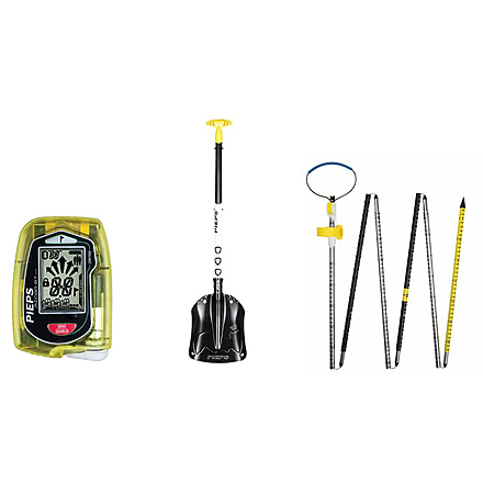 PIEPS Micro Button BT AVY Safety Set, Black, PP1128740000ALL1