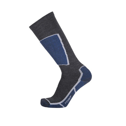 Point 6 37.5 Ski Medium OTC Men's Socks, Black, X-Large 3436-204-08
