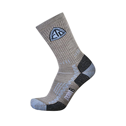 Point 6 CDT Hiking Tech Light Crew Men's Socks, Taupe, Medium 1550-202-06