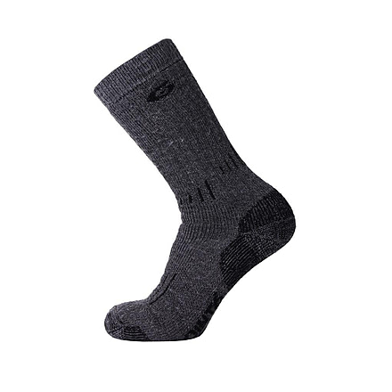 Point 6 Hiking Expedition Extra Heavy Mid Calf Men's Socks, Gray, Large 2540-200-07