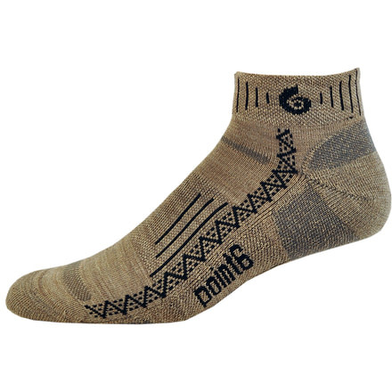 Point 6 Hiking Tech Extra Light Mini Crew - Men's-Taupe-Medium