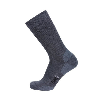 Point 6 Lifestyle Light Crew  Men's Socks, Gray, Large 1101-200-07