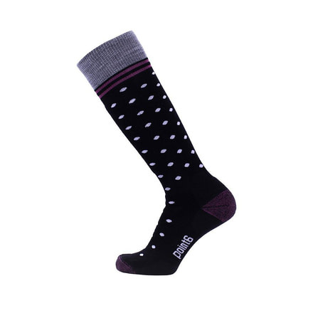 Point 6 Ski Champagne Medium OTC  Men's Socks, Black, Medium 1447-204-06