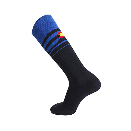 Point 6 Ski Medium Colorado OTC  Men's Socks, Black, Medium 1452-204-06