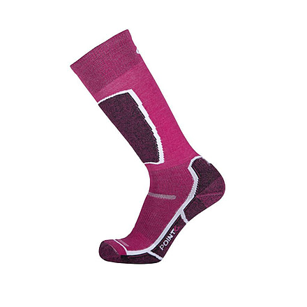 Point 6 Ski Medium OTC Women's Sock, Lipstick, Medium 2436-605-06