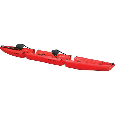 Point 65 Falcon Tandem Kayak, Red 318031