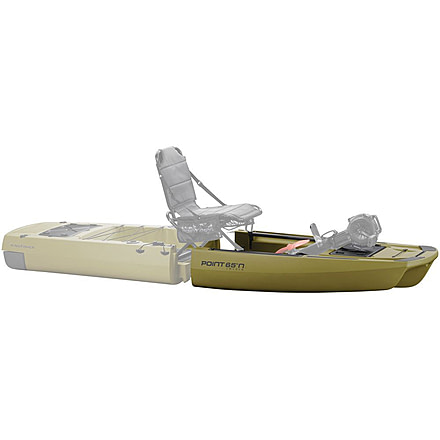 Point 65 Kingfisher Kayak Sections, Front Section, Moss, 016601230211