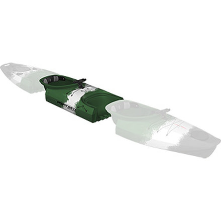 Point 65 Martini Gtx Angler Mid Kayak, Green 317667