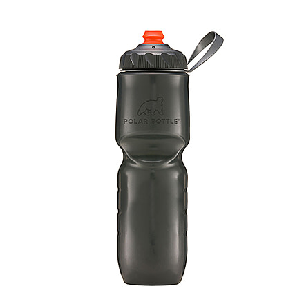 Polar Bottle Insulated Water Bottle, 24oz, ZipStream Charcoa, POL-IB24SOCH