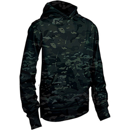 Polarmax Kids Hw Hoodie Black Small 5P61HP-Black-SM