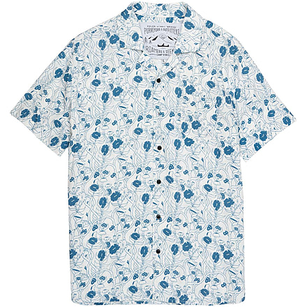 Poler Aloha Shirt, Large, All Seeing, 221APM3002-All Seeing-L