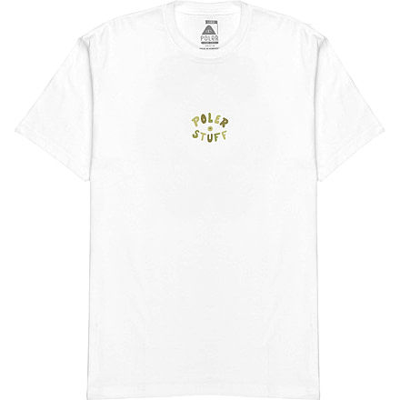 Poler Boogie Board T-Shirt, 2XL, White, 214APM2009-White-XXL