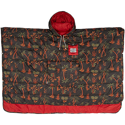 Poler Poncho, Trader Rick Black, Large/Extra Large, 221ACU5601-TRiBlack-L/XL