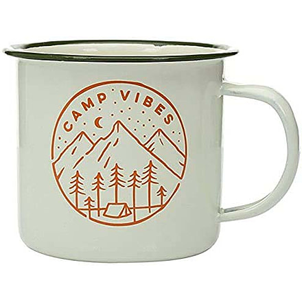 Poler Slumber Enamel Mug, Off White, 714071-Off White-O/S