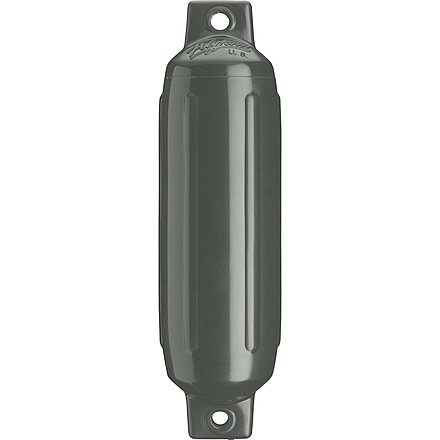 Polyform U.S. G-5 Twin Eye Fender 8.8in x 26.8in - Graphite, G-5-GRAPHITE