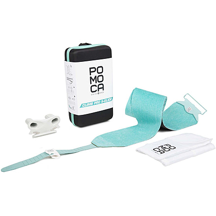 POMOCA 140mm Climb Pro S-Glide ready2climb CF v2 Ski, Turquoise, Medium, 10-0012314012-2052-M