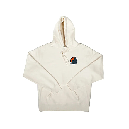 Portable Propane Fire Pit Howl Campfires Heavyweight Bone Howl Hoodie, HOODIE-BONE-L