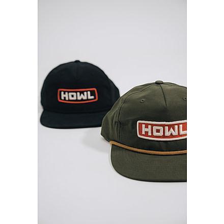 Portable Propane Fire Pit Howl Campfires HOWL Hat, HAT-BLACK