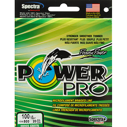 Power Pro 100Lbx500Yd Green PP Braid 047968