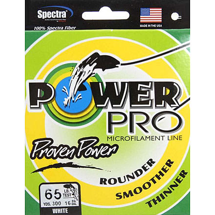 Power Pro 65Lb X 300 Yd White 073587