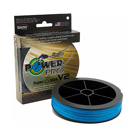 Power Pro Super Slick V2 8lb 150yd Blue, 31500080150A