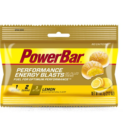 PowerBar Gel Blasts Lemon Energy Chews-12 Pack