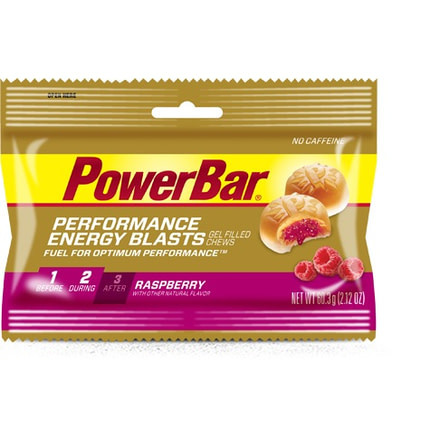 PowerBar Gel Blasts Raspberry Energy Chews-12 Pack