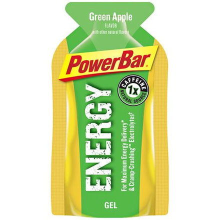PowerBar PowerGel Green Apple Energy Gel-24 Pack