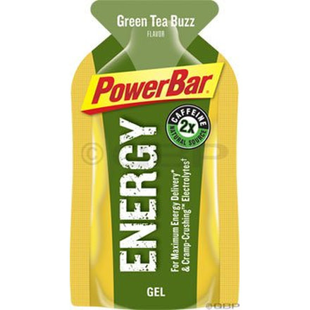 PowerBar PowerGel Green Tea Buzz Energy Gel-24 Pack