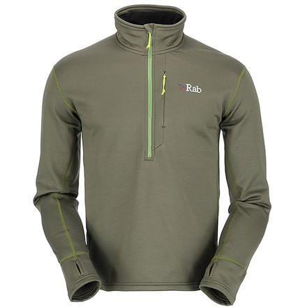 PowerStretch Zip Top - Men's-Camo-Large