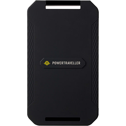 PowerTraveller Extreme Solar Charger, Black/Orange Striping, 7.91 x 4.48 x .62 in, PTL-EXTSL001
