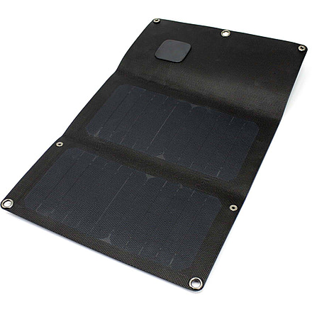 PowerTraveller Falcon 12E Foldable EFTE Solar Panel, Black, One Size, PTL-FLE012
