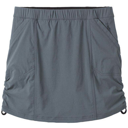 prAna Arch Skort - Womens, Chalkboard, Medium, W31202055-CHBD-M