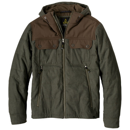 prAna Argus Jacket - Men's-Cargo Green-Small