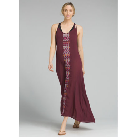 prAna Autumn Swim Cover Dress - Women's, Black Cherry, Large, W33181087-BKCY-L
