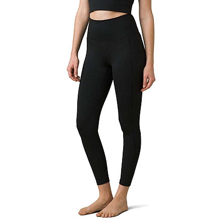 prAna Becksa 7/8 Legging - Women's, Medium, Solid Black, W41180589-002-M