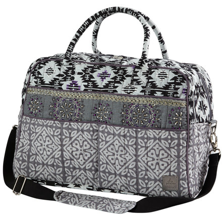 Bhakti Weekender Bag -Silver