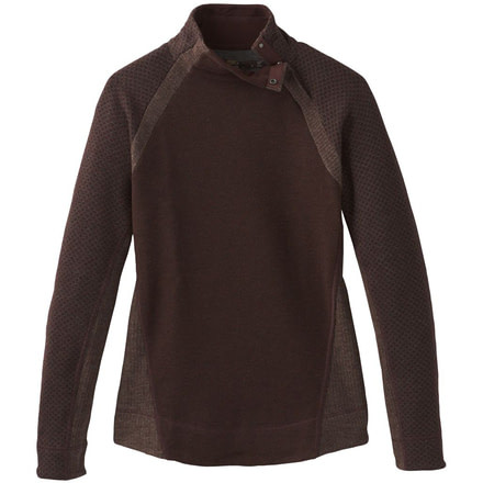prAna Brandie Sweater - Womens, Cocoa Heather, Extra Small, W23180549-CZHT-XS