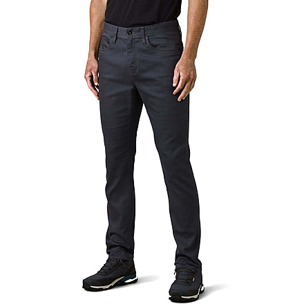 prAna Bridger Slim Tapered Jean Jeans, 32 Inseam, Chalkboard, 34, 1964791-020-32-34