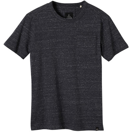 prAna Burbia Pocket Short Sleeve Crew - Men's-Coal-X-Large